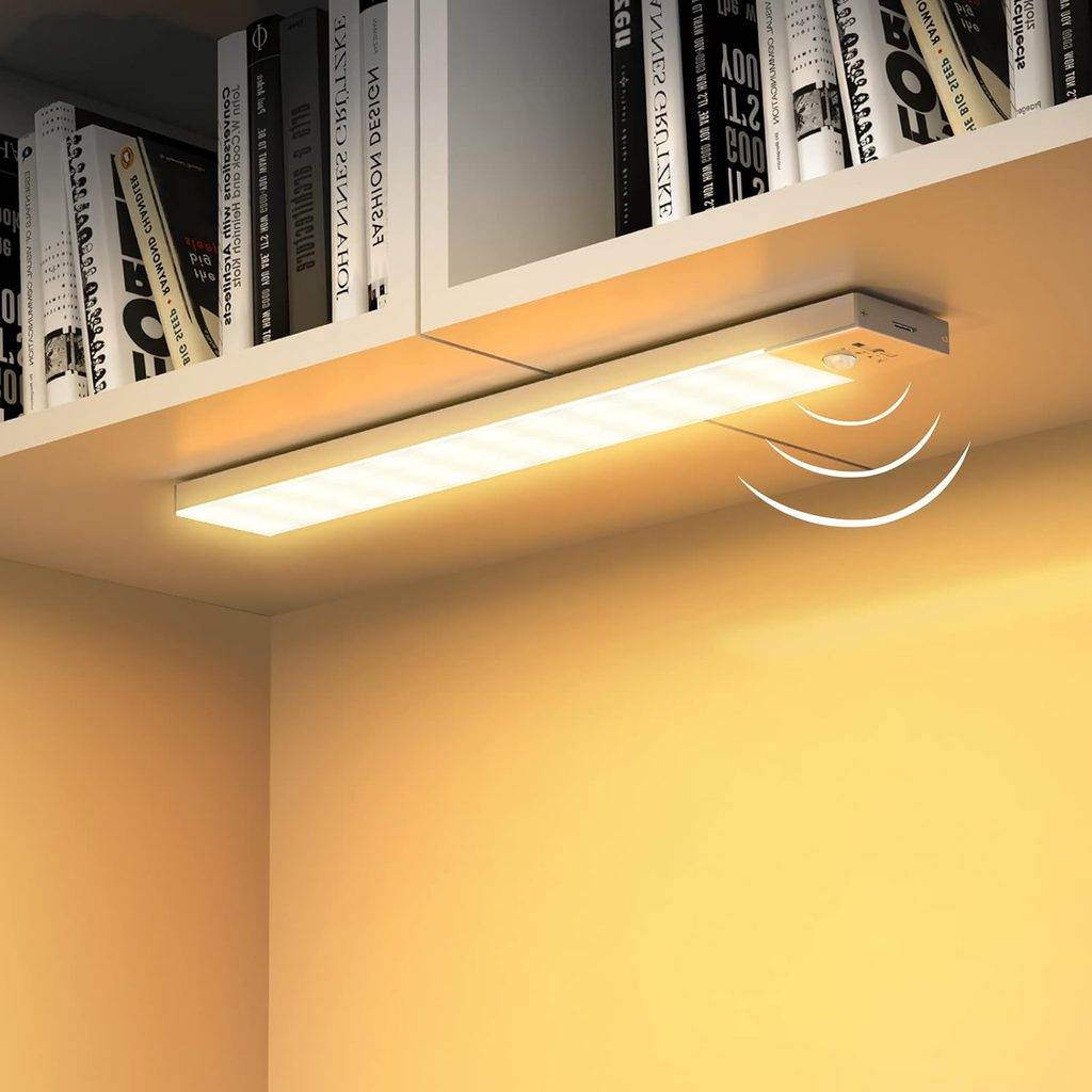 Barra led sin taladros con sensor de movimiento